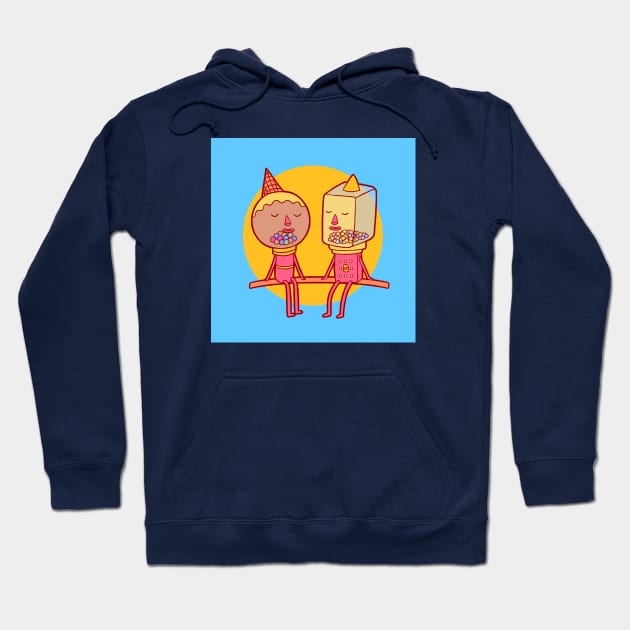 Gumball Guardians Hoodie by Linnebutt